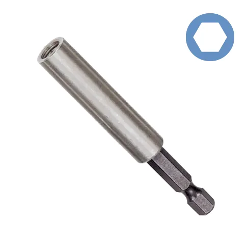 Magnetic Bit Holder, 1/4 inch Hex, Short Bit Holder