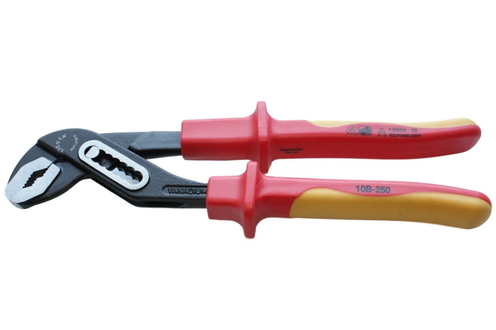 "VDE Water Pump Pliers - 1000V Insulated Electrical Safety Pliers image"