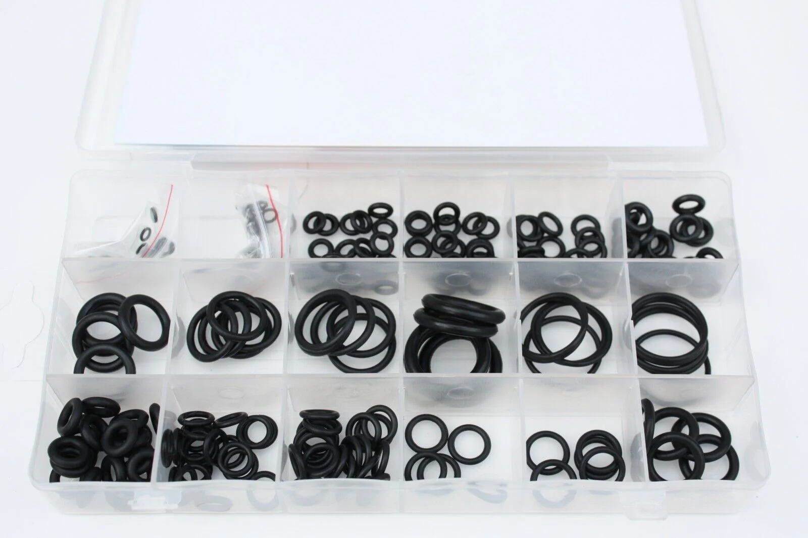 "O-Ring Set, 225-Piece Rubber O-Rings Assortment Kit image"