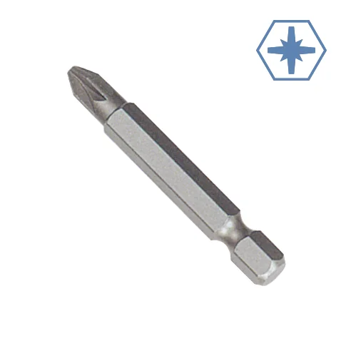 "Pozidriv PZ0 Bit, S2 Steel, 50mm Driver Bit image"