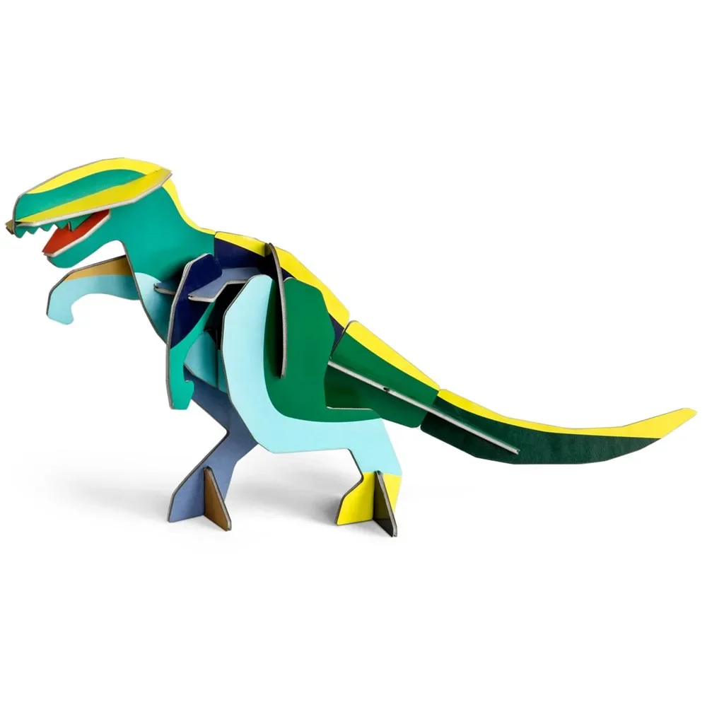 "Studio Roof 3D Dinosaur T - Rex cardboard image"
