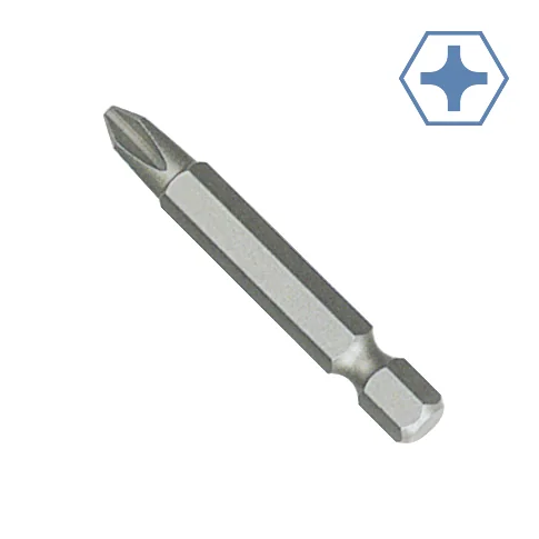 "Phillips Head Screwdriver Bit, PH2, 50mm, S2 Steel image"