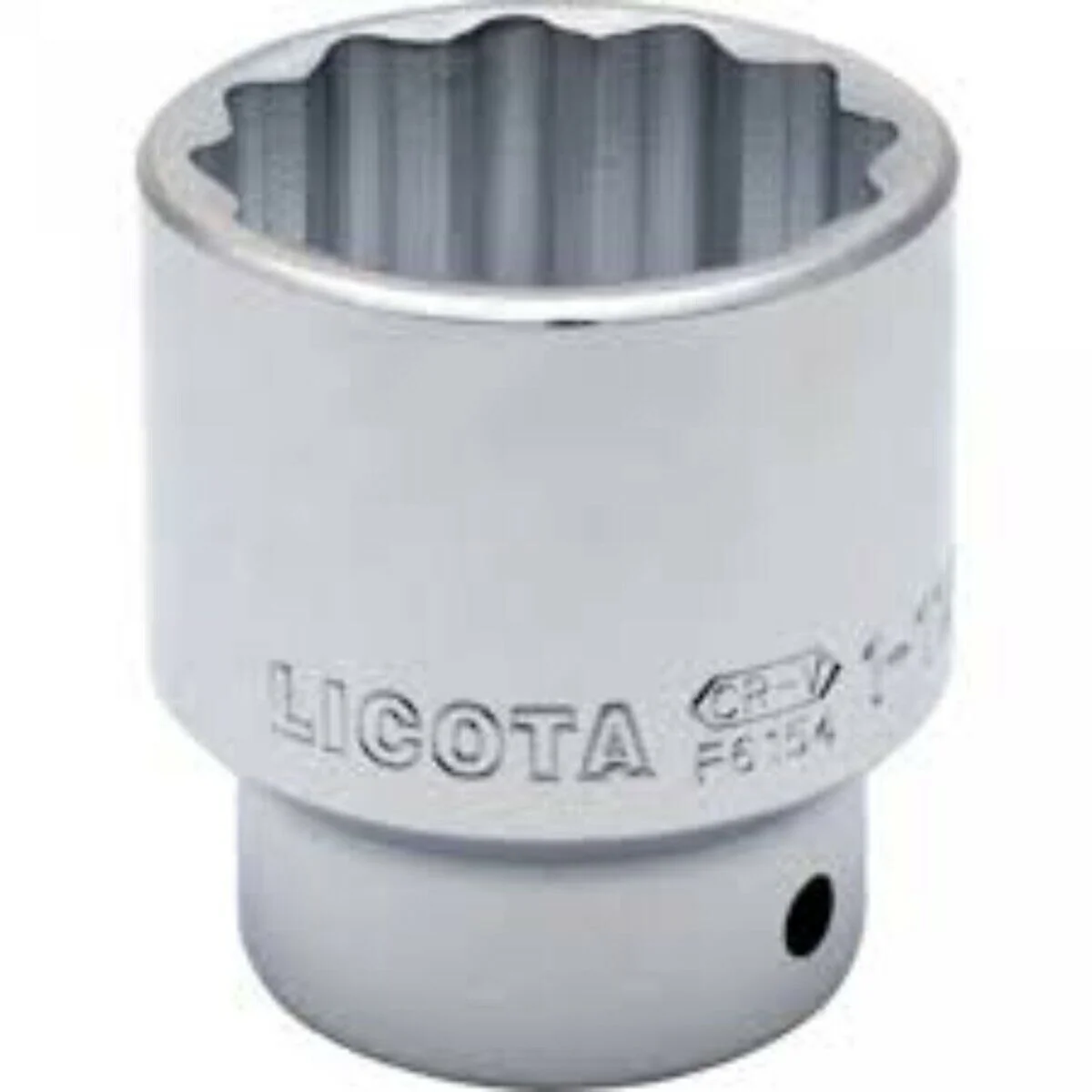 "1 Inch 65mm Industrial Socket Wrench, CR-V Steel, 12-Point image"