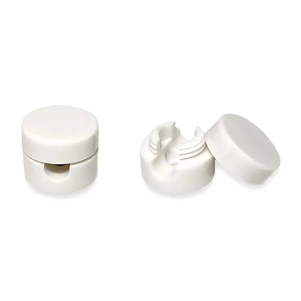 "Cousin Paul wall fastening for nomade lamp cable white image"