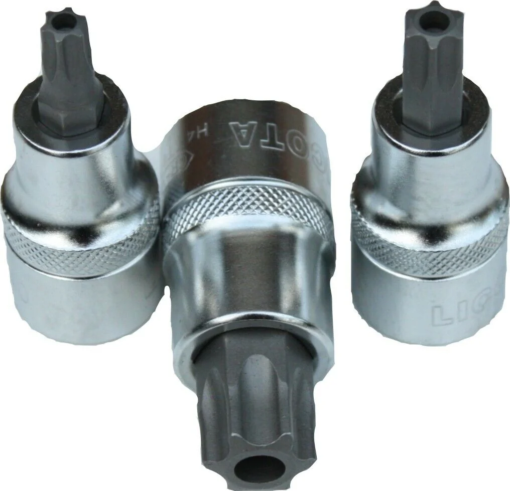 "1/2 Inch Drive T40 hex Socket with Bore - S2 Steel image"