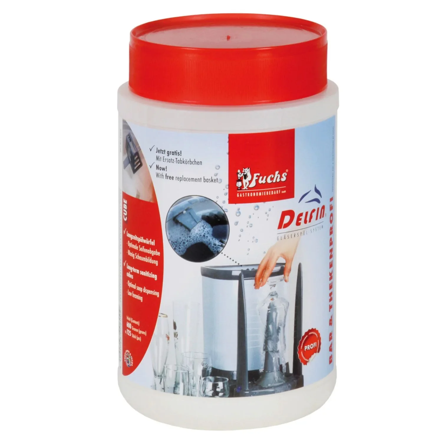 Glasswasher tablets, Glass rinse tablets - for Glass washer Delfin TS