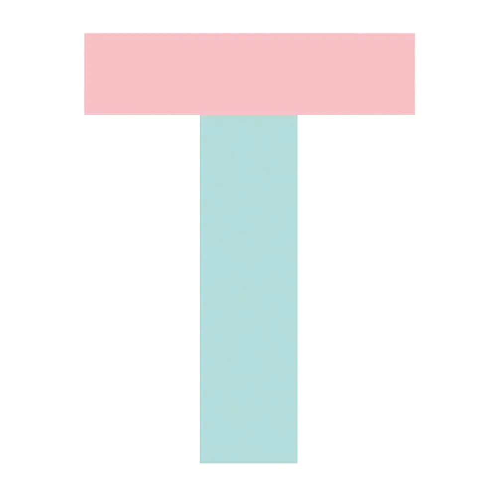 "Lilipinso Wall Sticker Happy letter t image"