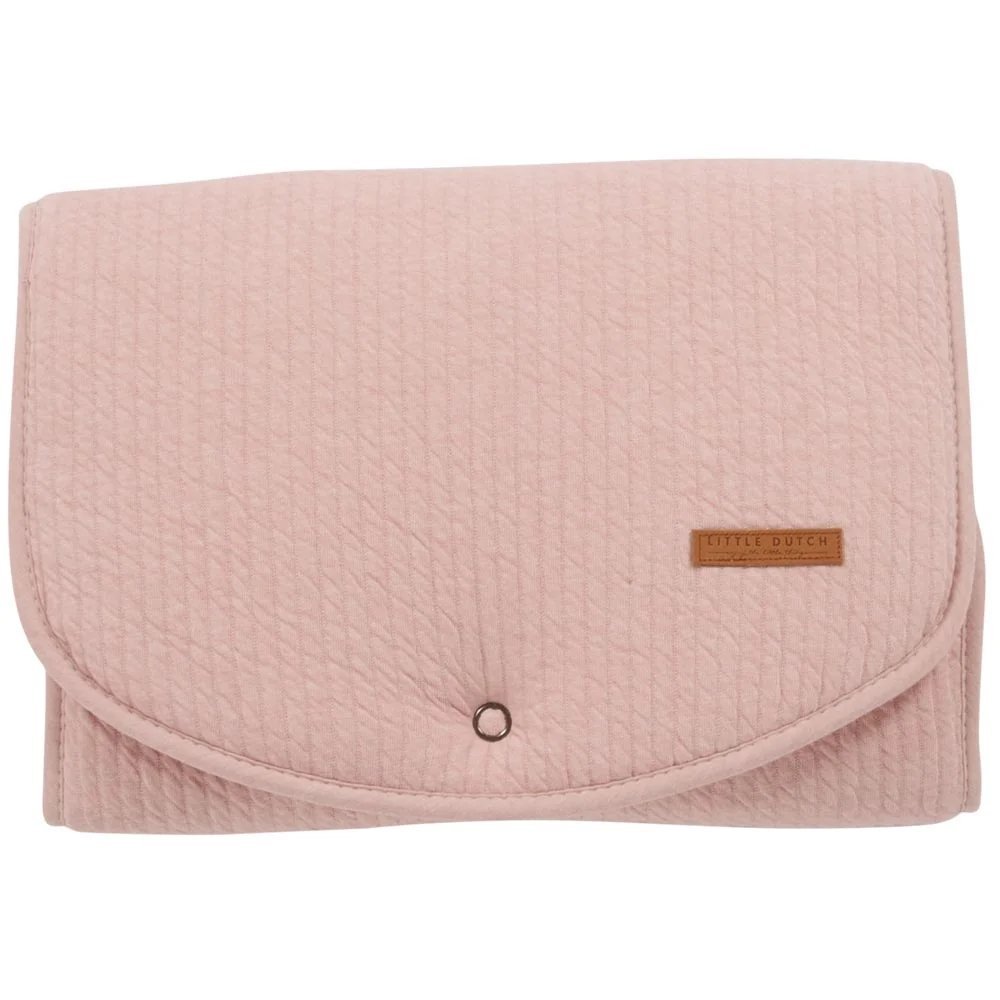 "Little Dutch changing mat, solid pink "Pure Pink" image"