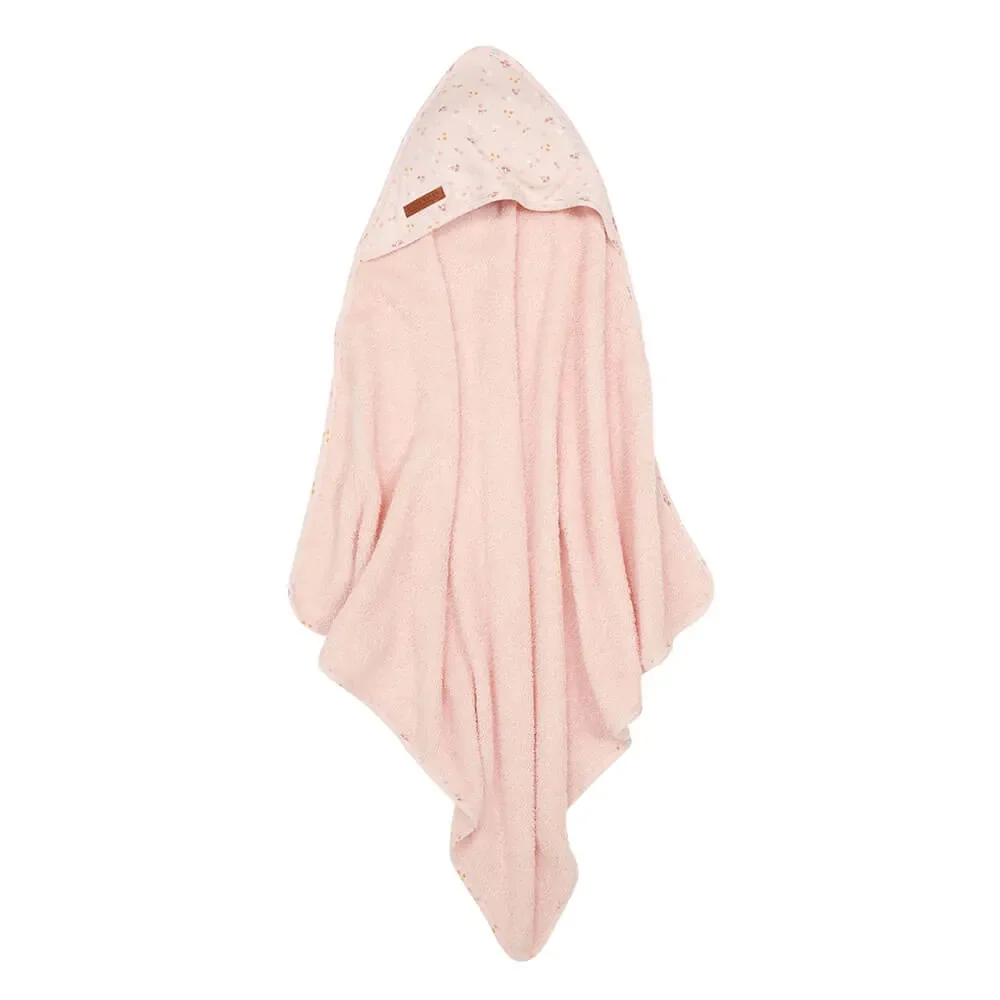 "Little Dutch hooded towel "Little Pink Flowers" image"