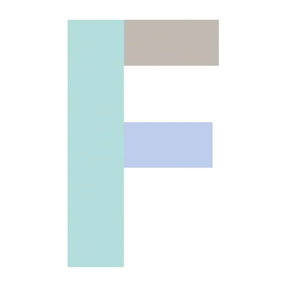 "Lilipinso Wall Sticker Happy letter f image"