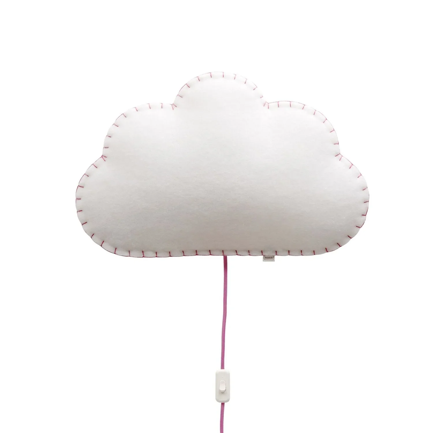 Buokids soft lamp night light/wall lamp cloud, Version: Wall lamp; Color of the seam: 