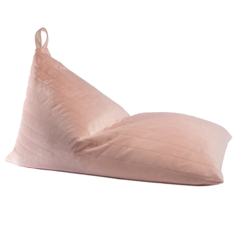 "Nobodinoz Bean Bag "Essaouira" Savanna and pink image"