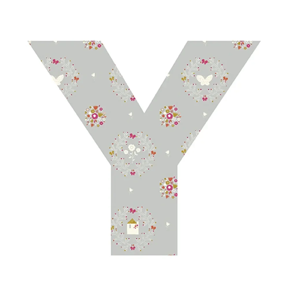 "Lilipinso sticker letter flowered y image"