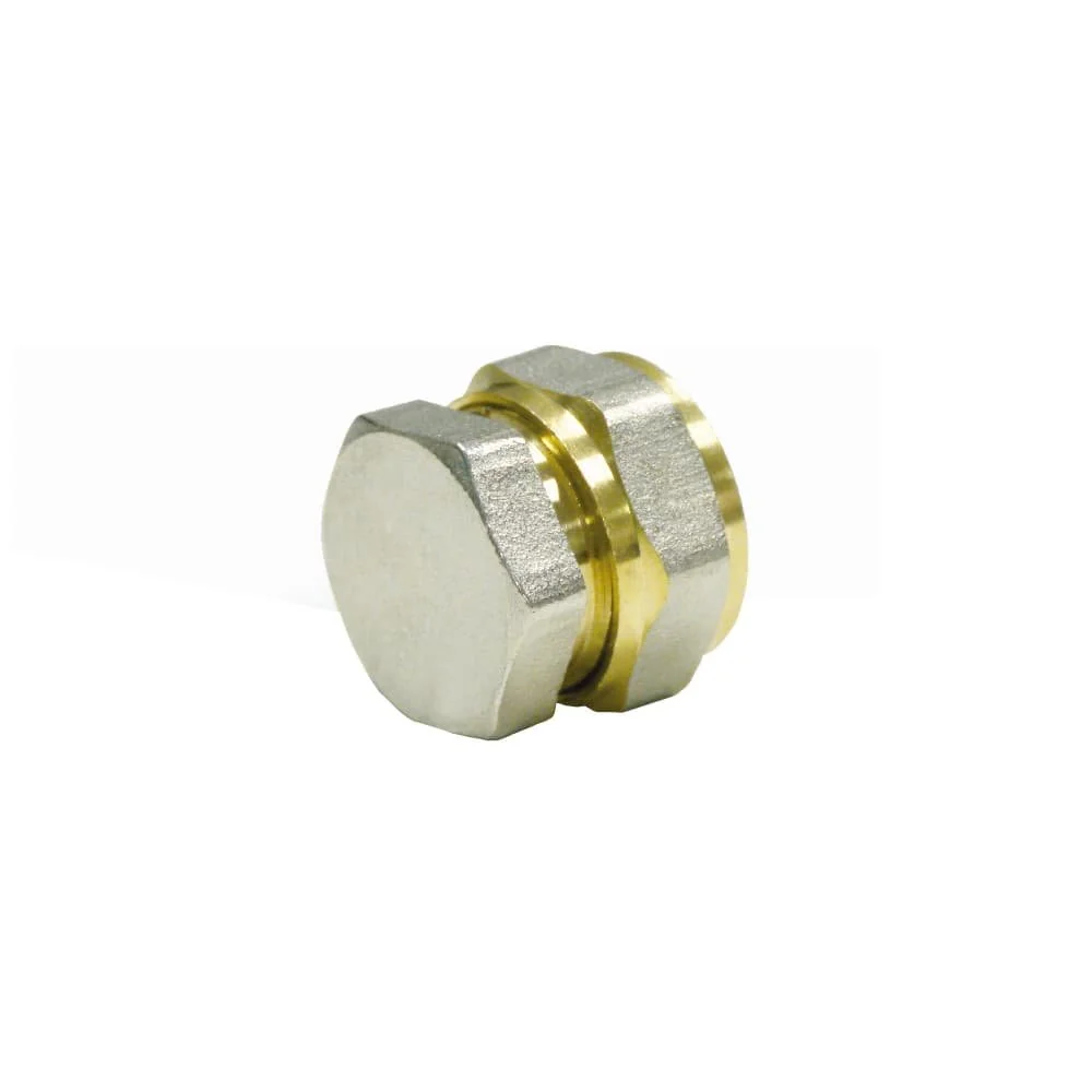 "16mm Compression Fitting Plug - Secure Pipe Connection, DVGW Certified image"
