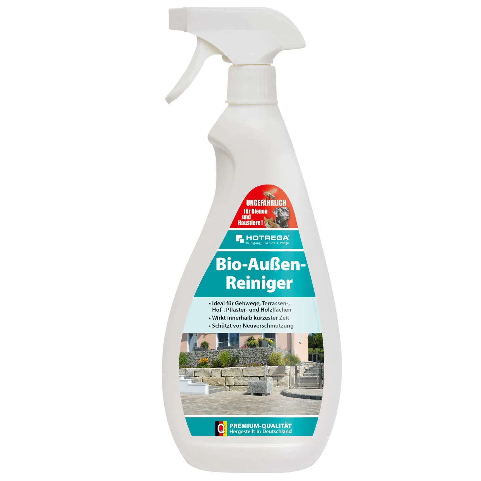 "Outdoor Cleaner, Exterior Cleaner, House Siding Cleaner, Bio Cleaner, 750 ml Sprühflasche, Ready to Use Outdoor Cleaner image"