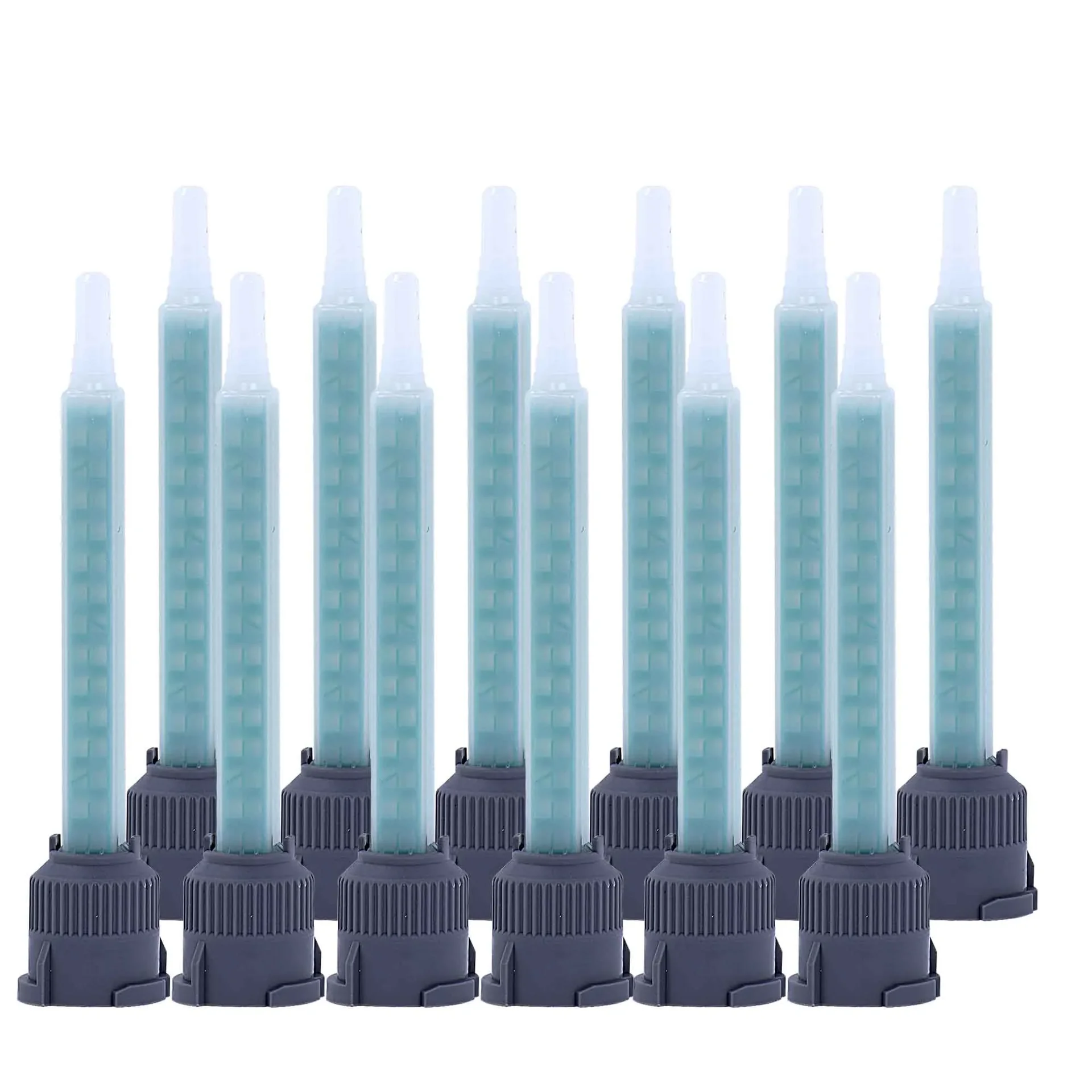 "Mixing Nozzle, 12 pack, Dual Cartridge, Static Mixer, Epoxy Mixing Nozzle image"