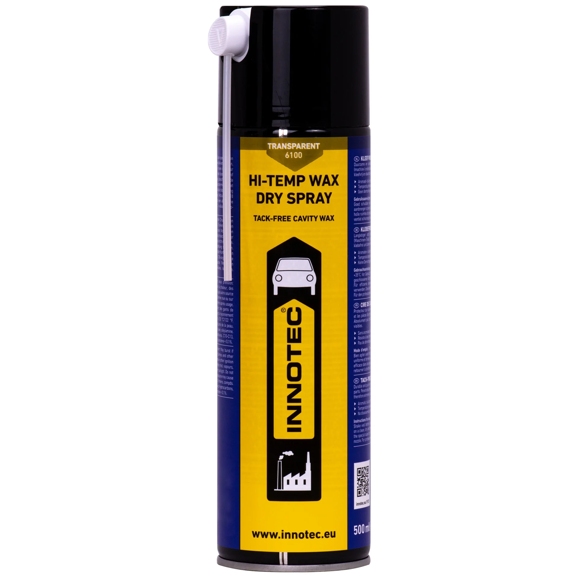 "High Temperature Wax Spray, Dry Spray 500ml, Transparent Wax Spray image"