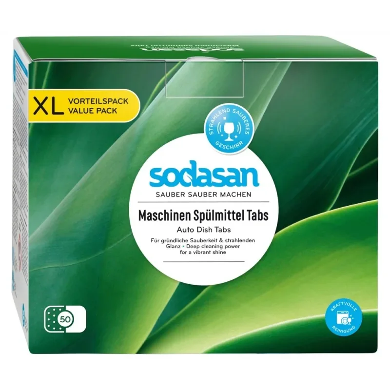 "Dishwasher detergent tabs, 50 Stück XL, Dish soap tabs image"