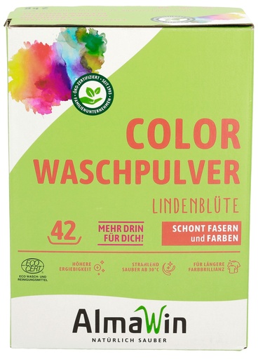 "Color Laundry Detergent, Linden Blossom, Powder Laundry Detergent 2 kg image"