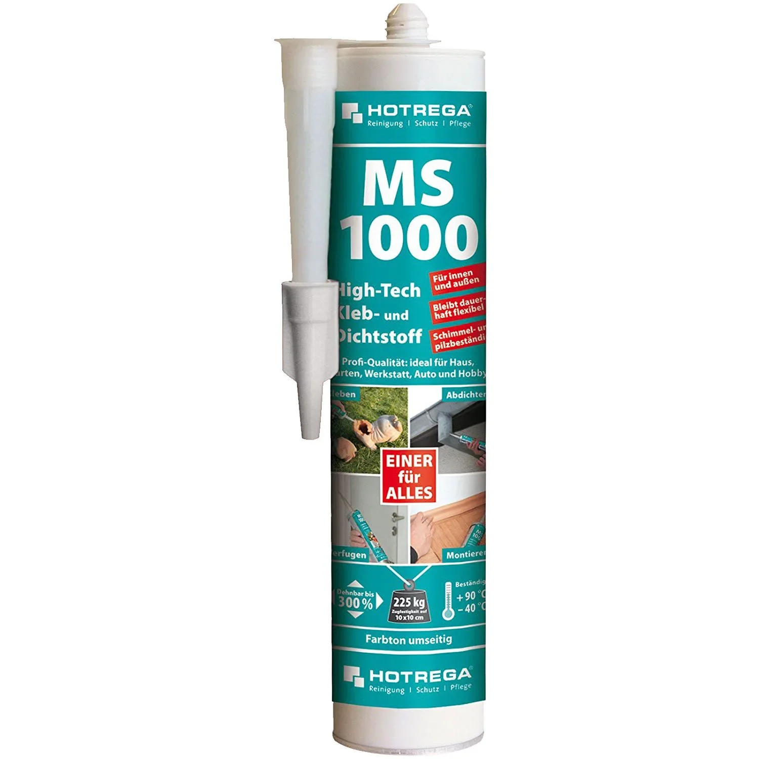"Adhesive Sealant, High Tech Sealant, 290ml white image"