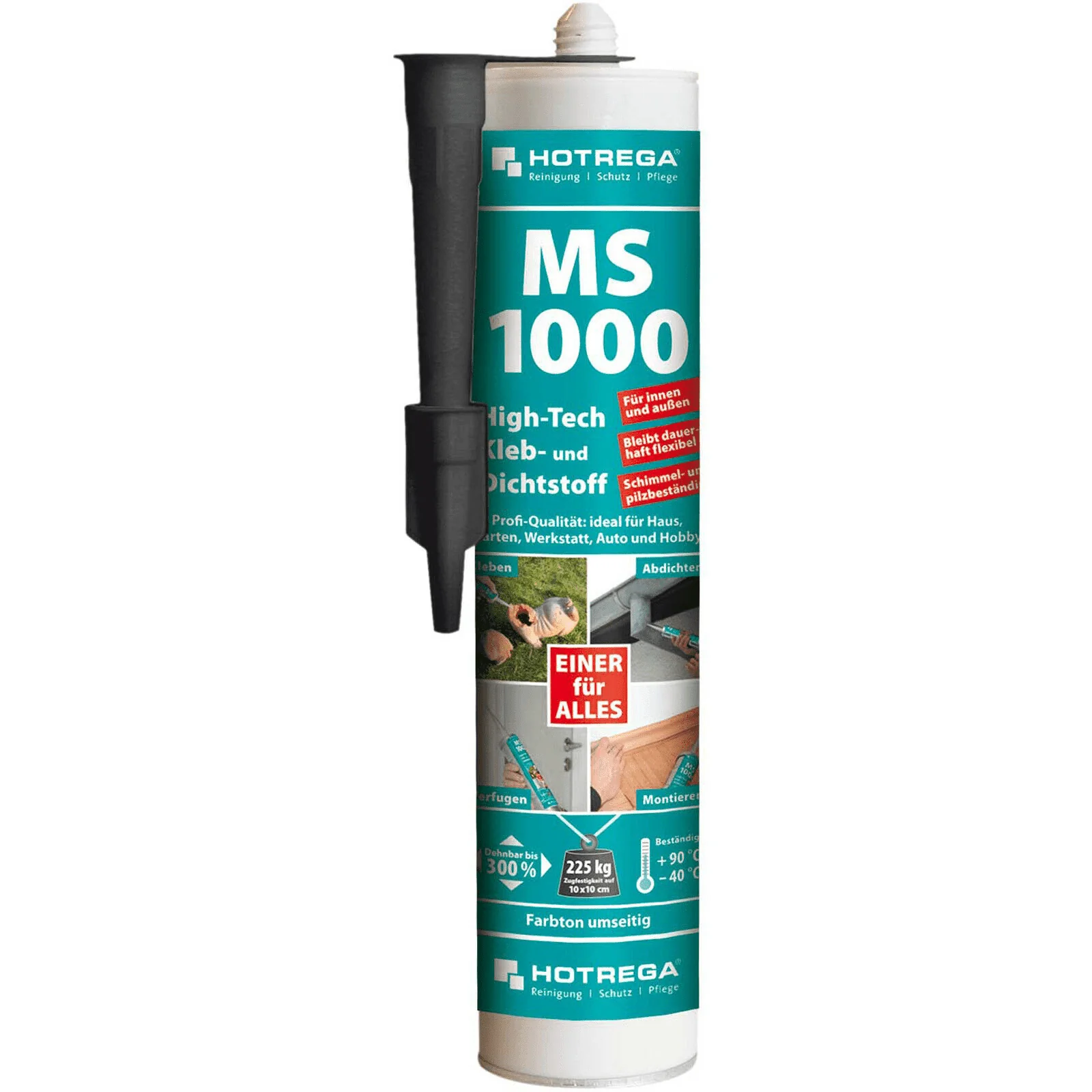 "Sealant, Adhesive Sealant, 290ml, black, high tech sealant image"