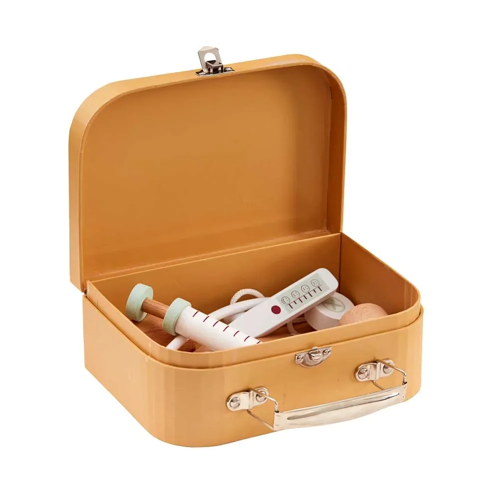 "Doctor's suitcase toys yellow from Kids Concept image"