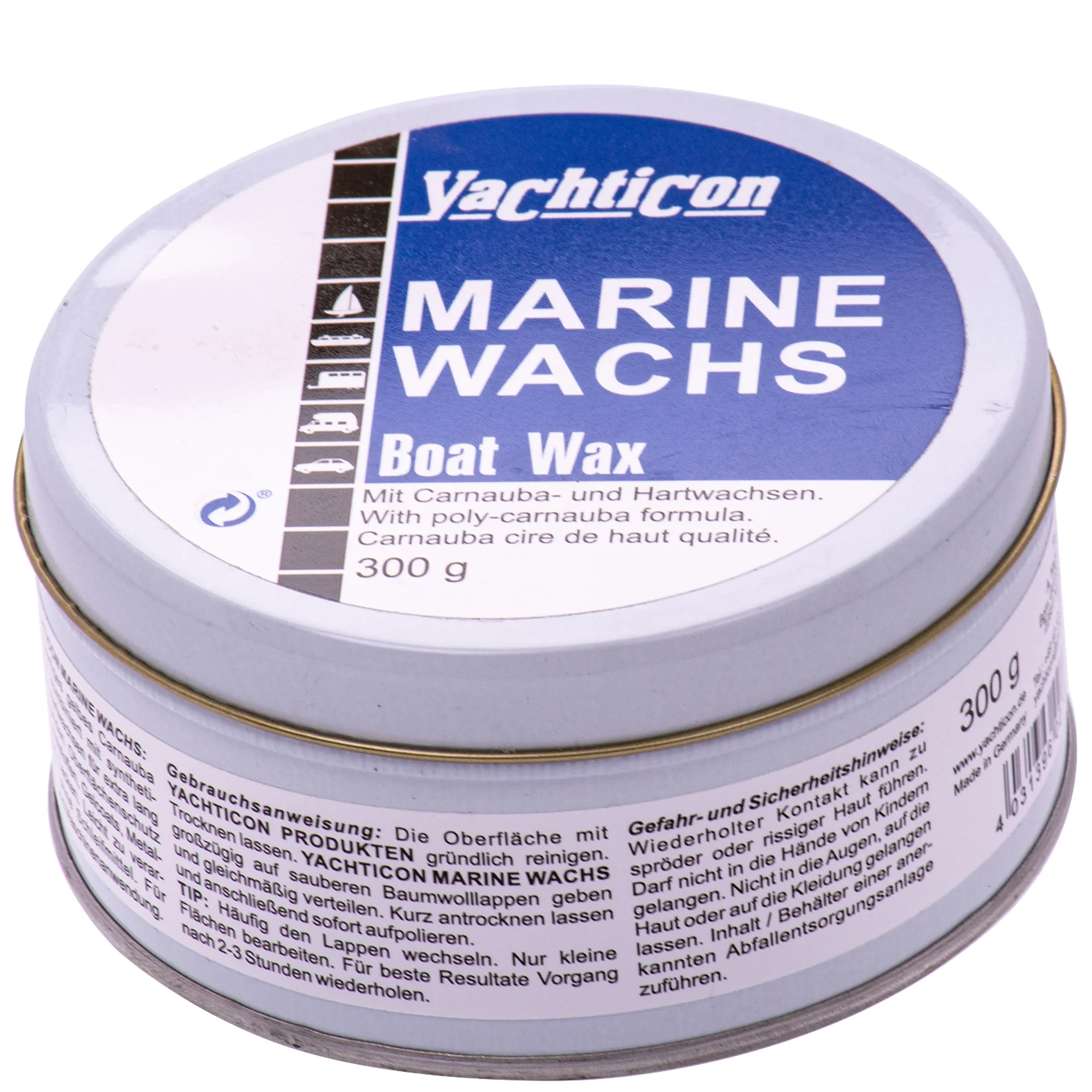 "Marine Wax 300g, Boat Wax, Yacht Polish image"