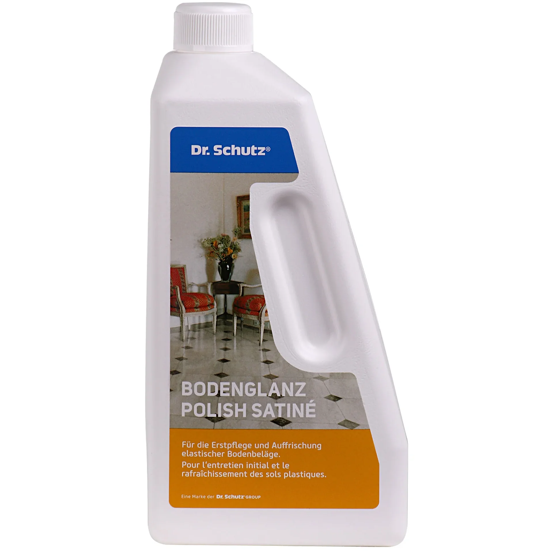 "Floor cleaner, floor polish, floor finish, 750ml for 15m², floor care image"