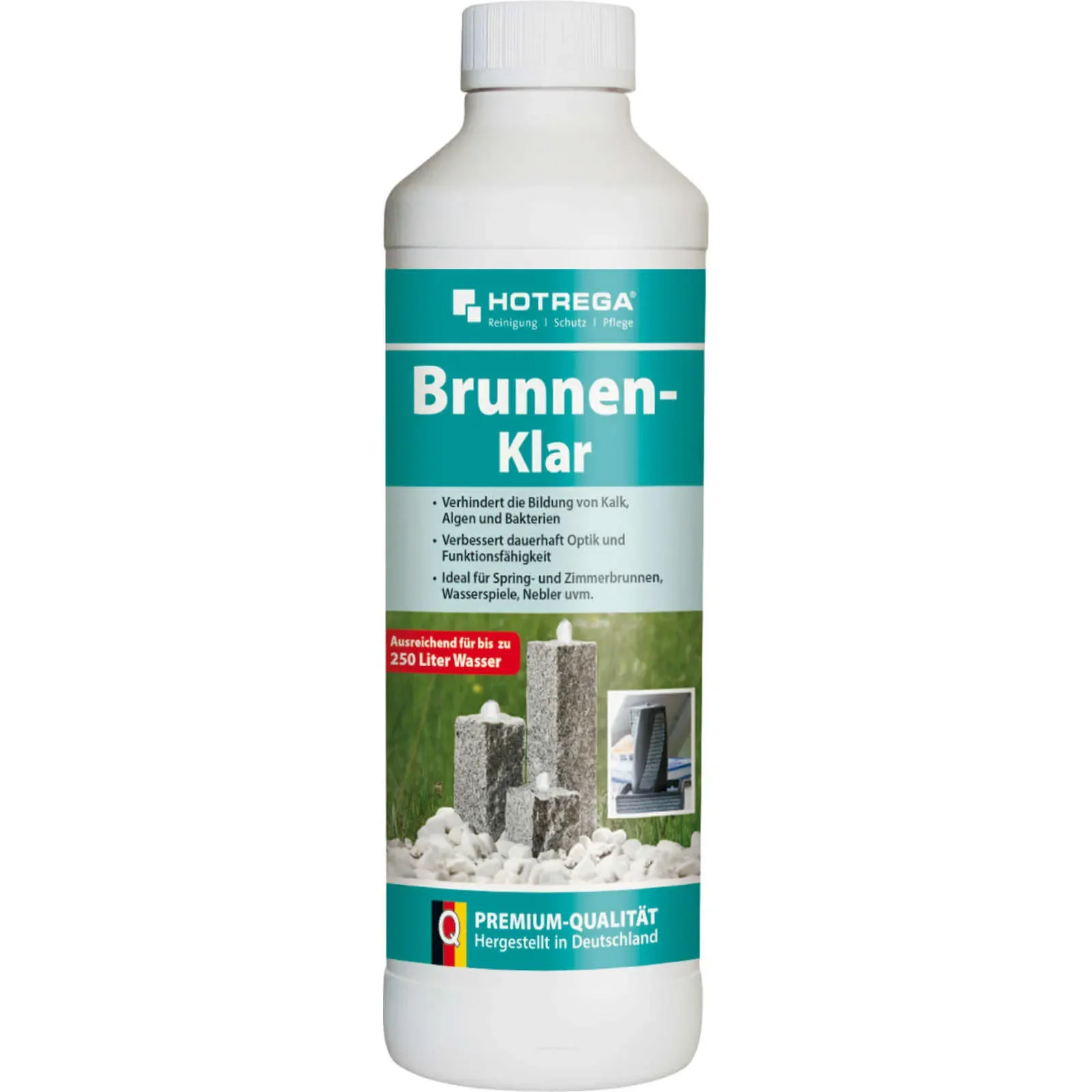 Water Fountain Cleaner, Fountain Cleaner, 500 ml Concentrate, Pond Cleaner