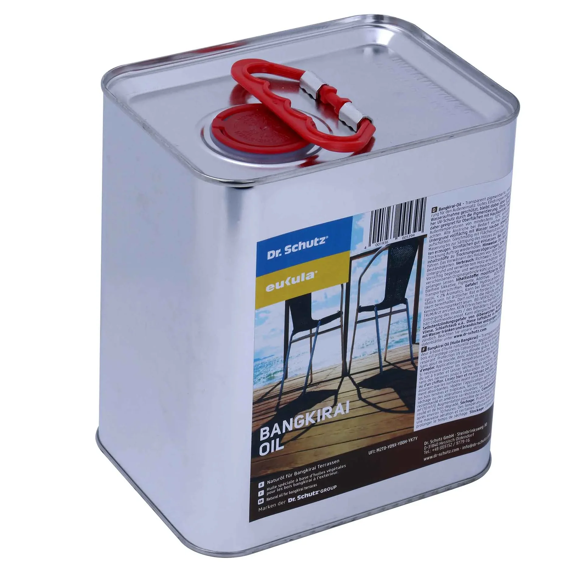 "Decking Oil, Wood Oil, 2.5 Liter, Hardwood Oil, Outdoor Wood Oil image"
