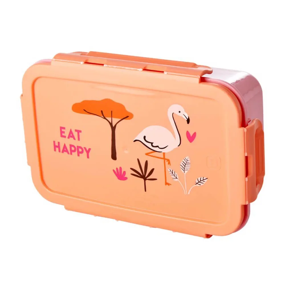 "Rice bread tin Groß Flamingo image"