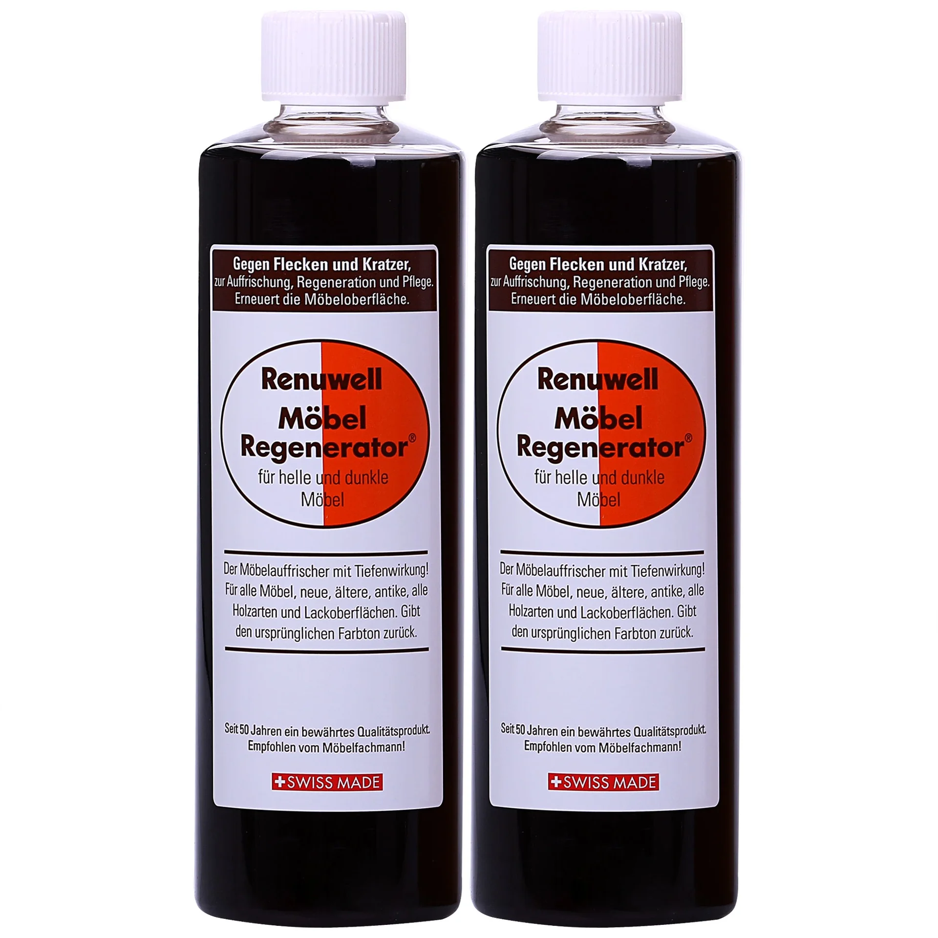 "Furniture Restorer, Wood Restorer, Furniture Scratch Repair, 500 ml x 2 image"