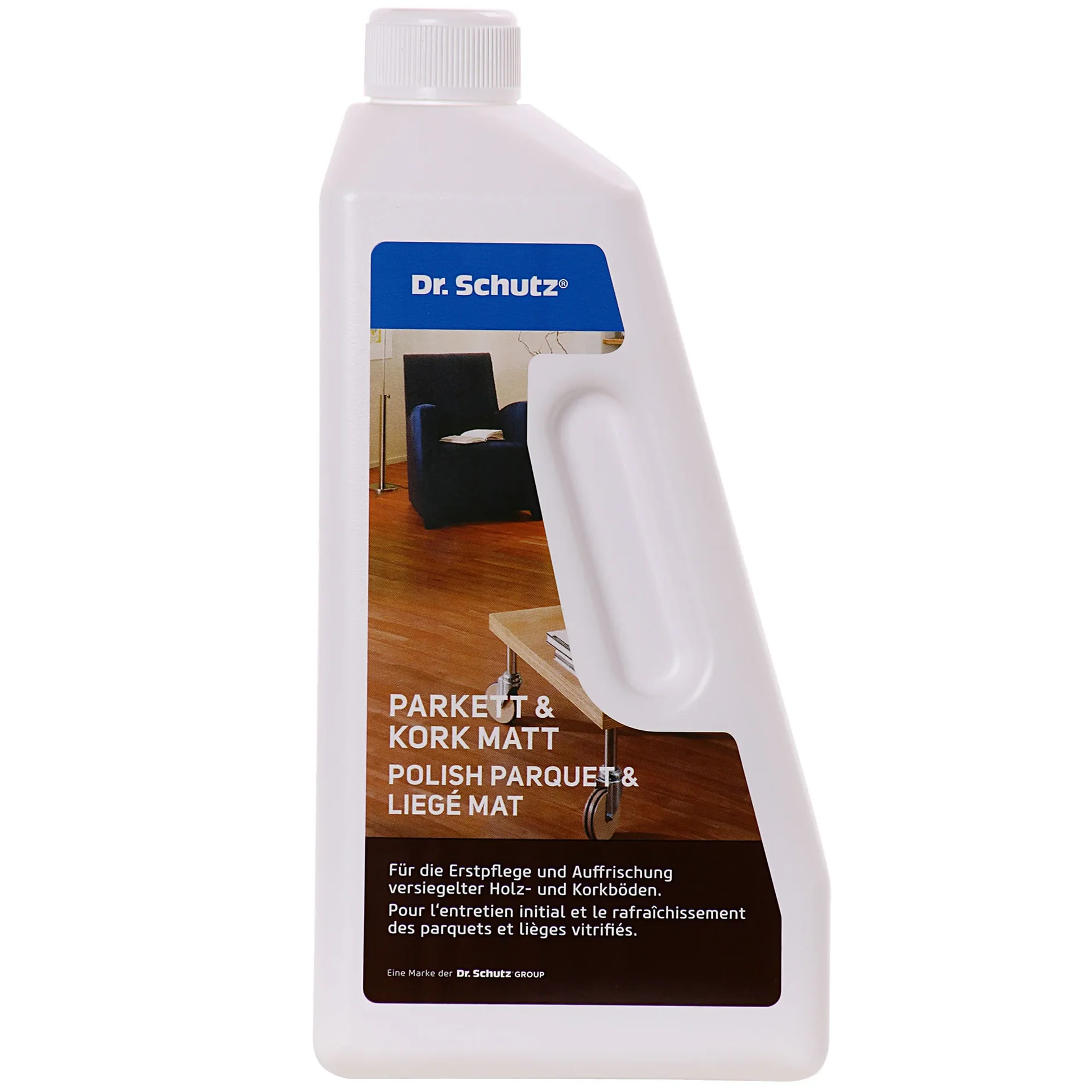 "Matte Wood Floor Finish, Matte Cork Floor Finish, 750ml covers 30m², Parquet Matte Finish image"