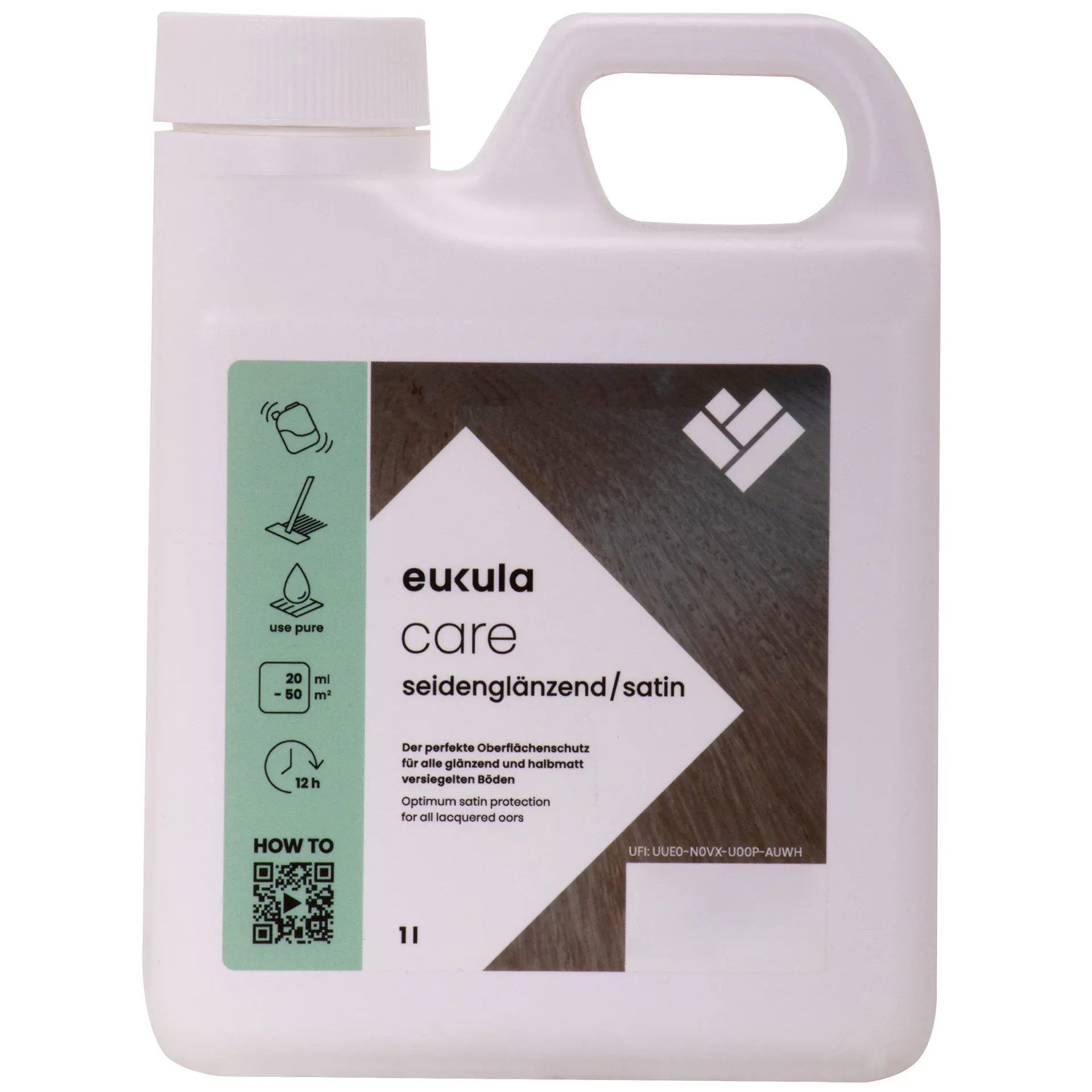 "Wood Floor Cleaner, Wood Floor Care, 1 Liter Silk Gloss Floor Care image"