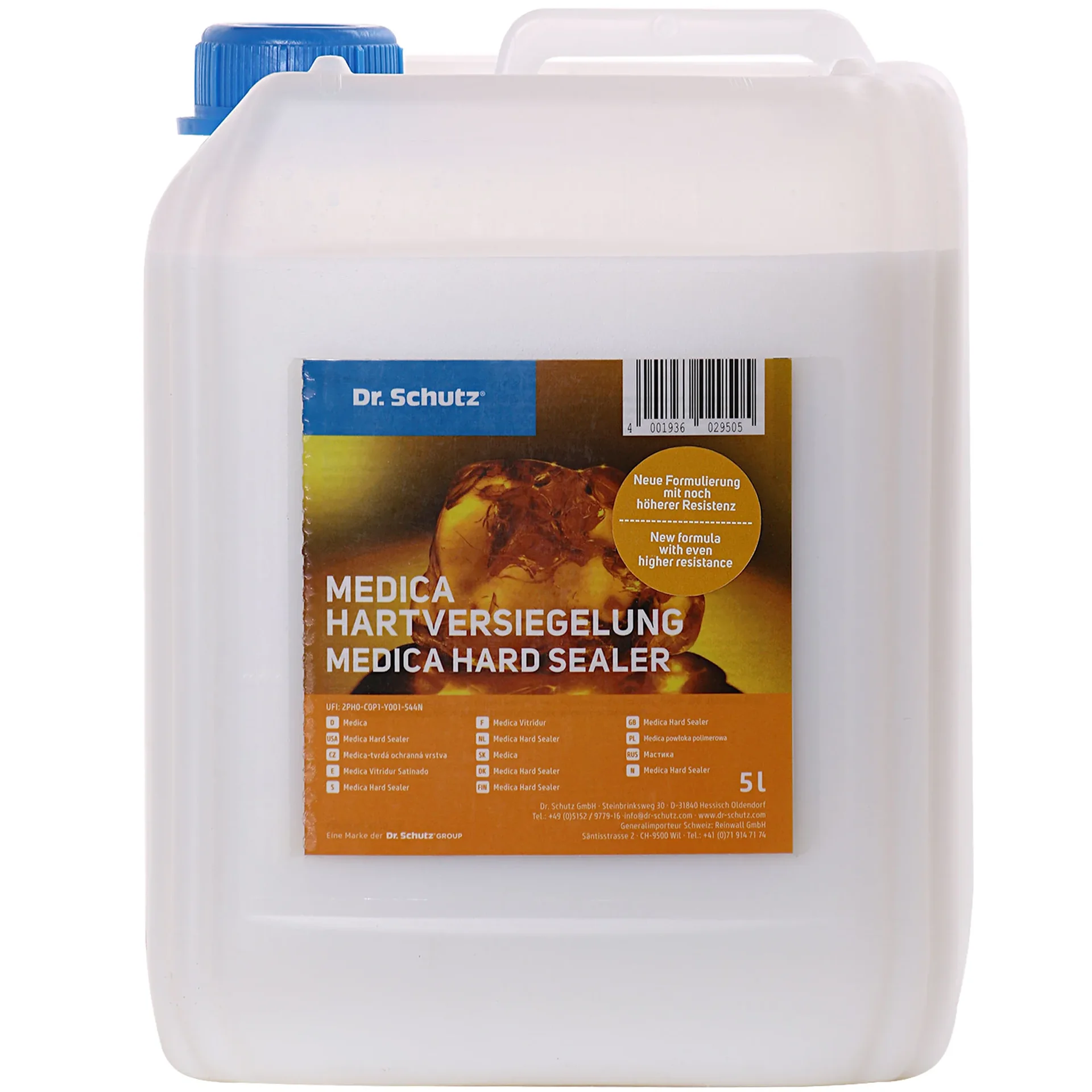 "Floor Sealant, Hard Floor Finish, 5 Liter, Silk Gloss, for 100 m² image"