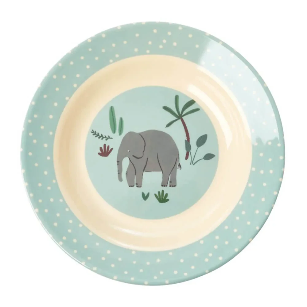 Rice children bowl jungle young melamine