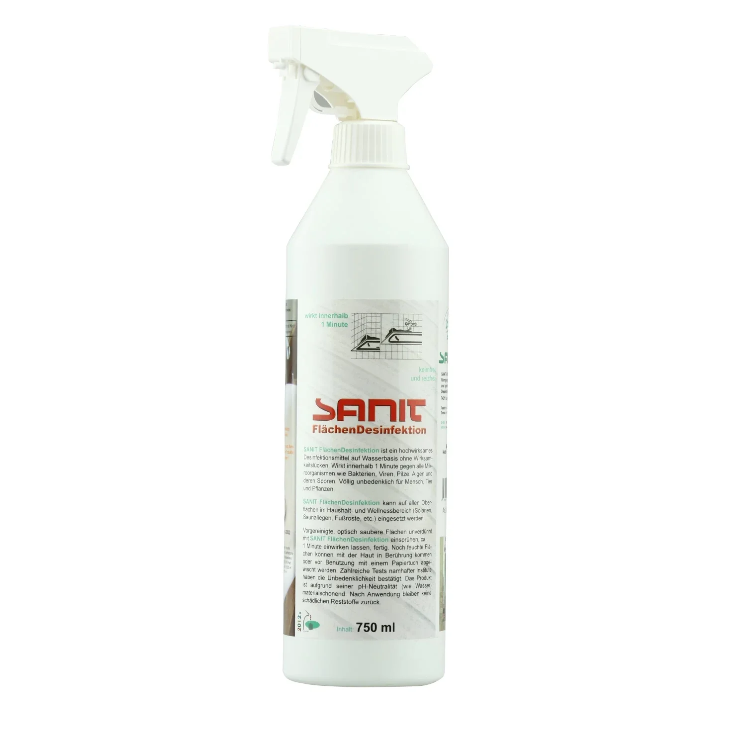 "Surface Disinfectant, Disinfectant Spray, 750 ml Surface Sanitizer, Cleaning Spray image"