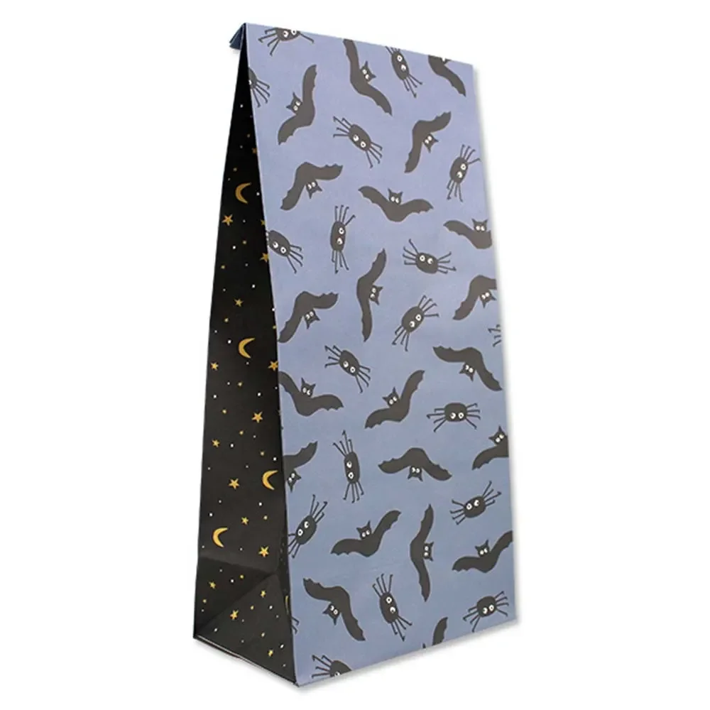 "Ava & yves gift paper bags bat image"