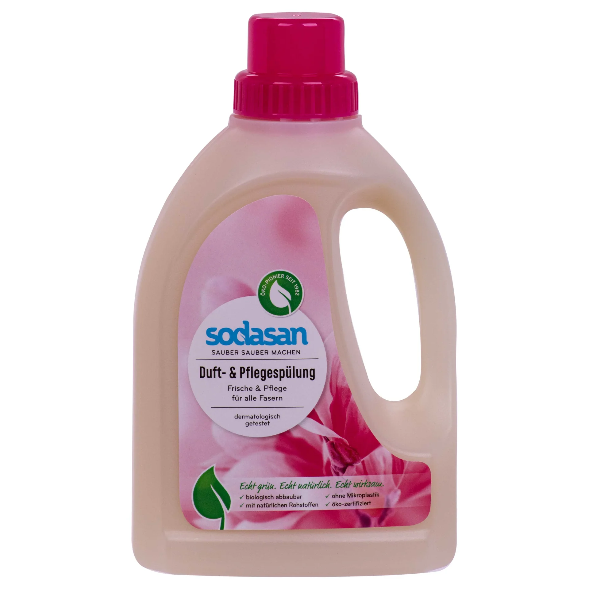 "Fabric Softener, Laundry Softener, Natural, 750ml Magnolia Scent image"