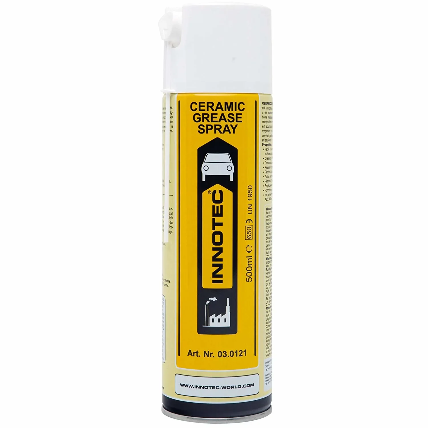 "Ceramic Grease Spray 500 ml, Grease Spray, High Temperature Grease image"