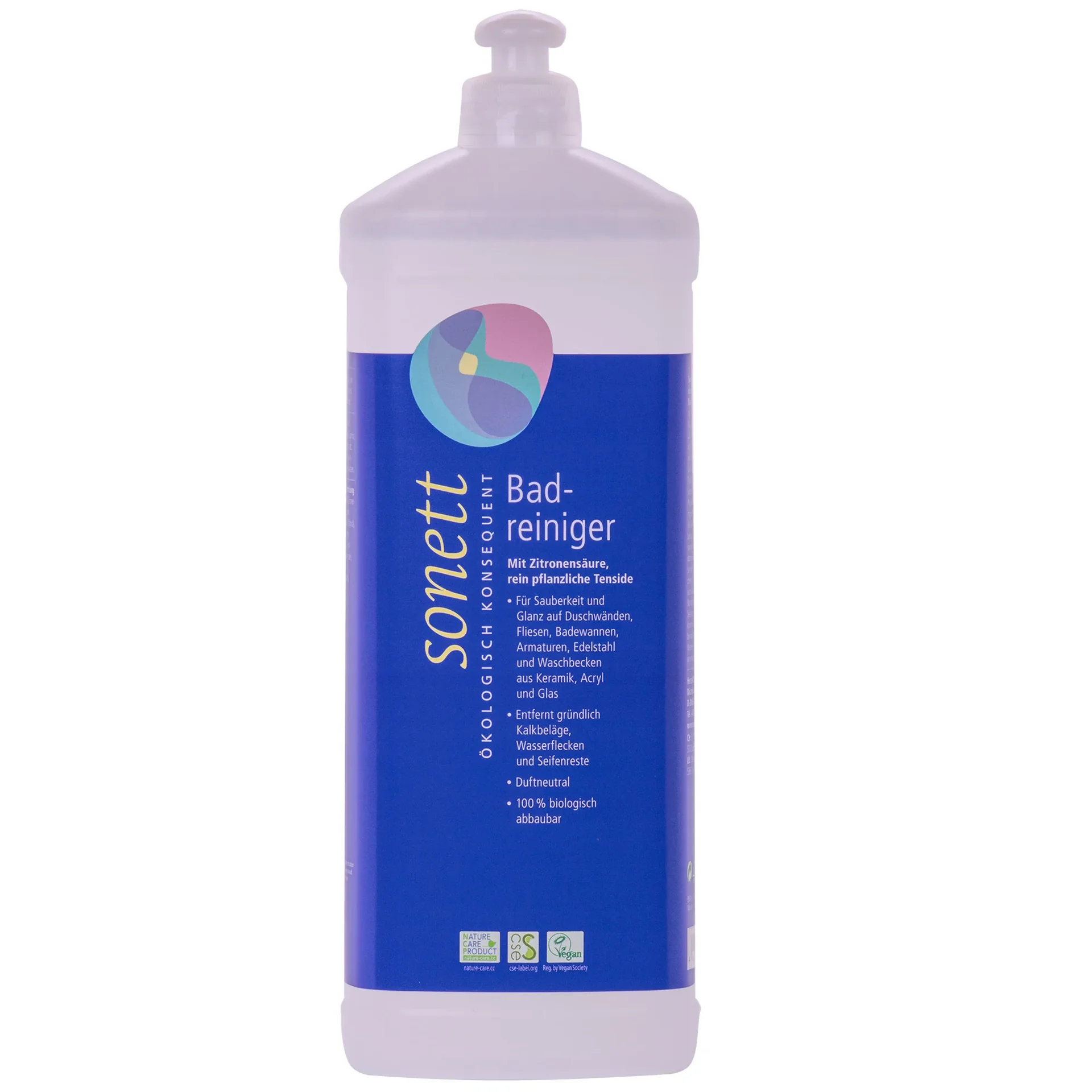 "Bathroom Cleaner 1 Liter, Natural Bathroom Cleaner, Tile Cleaner image"