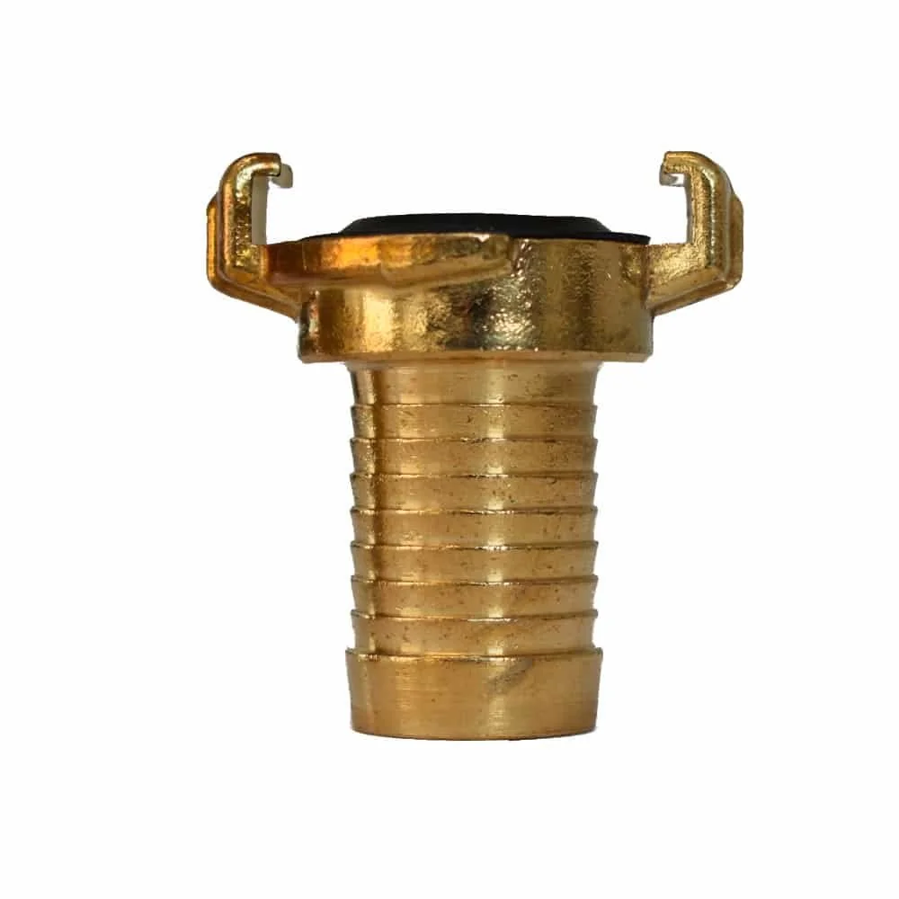 "1 Inch Brass Hose Barb Connector - Hose Fitting image"