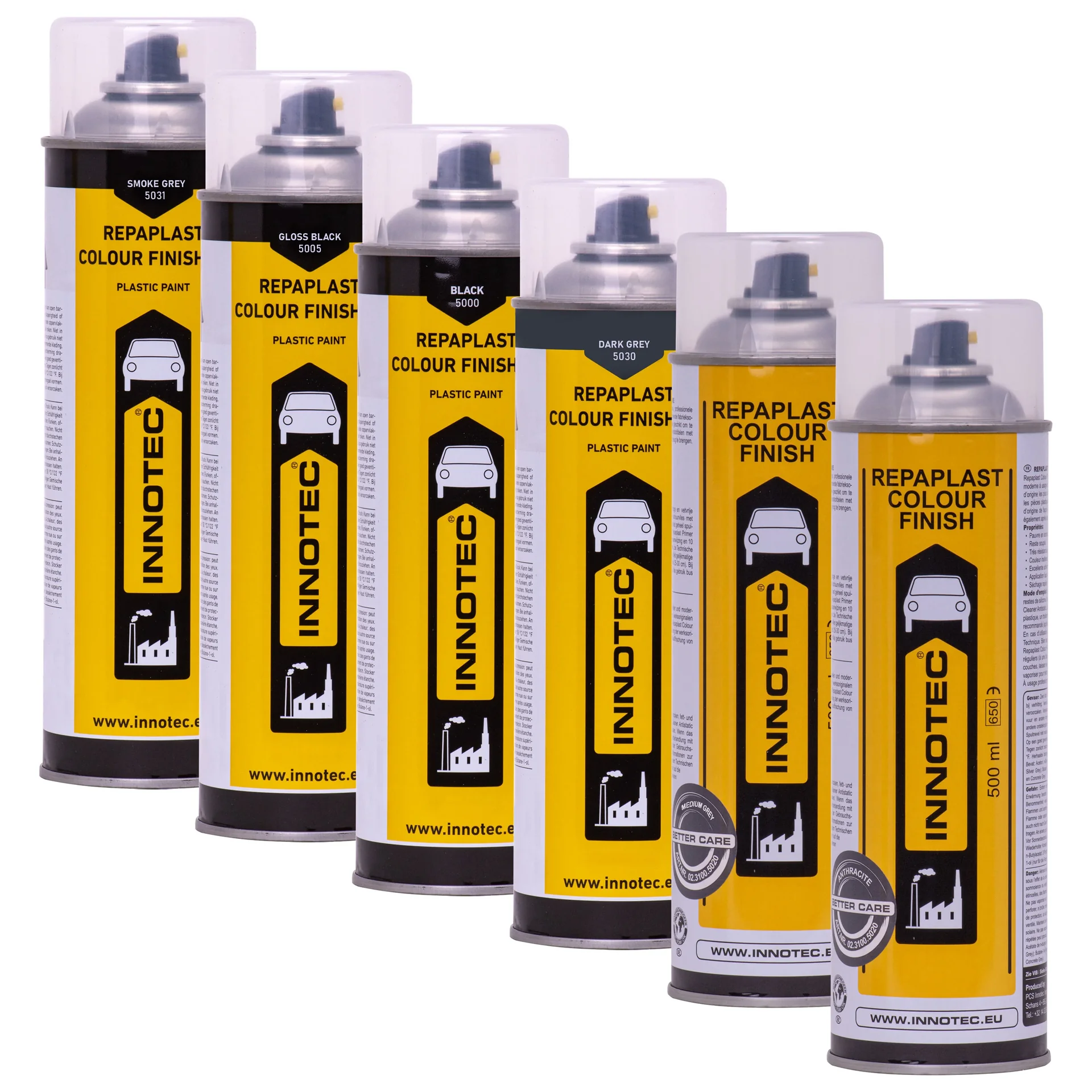 "Plastic Repair Paint, Automotive Touch Up Paint, Color Finish, 500 ml image"