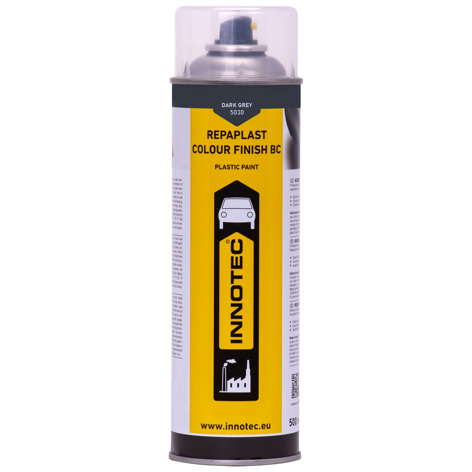 "Repaplast Colour Finish BC 500ml, dunkelgrau image"