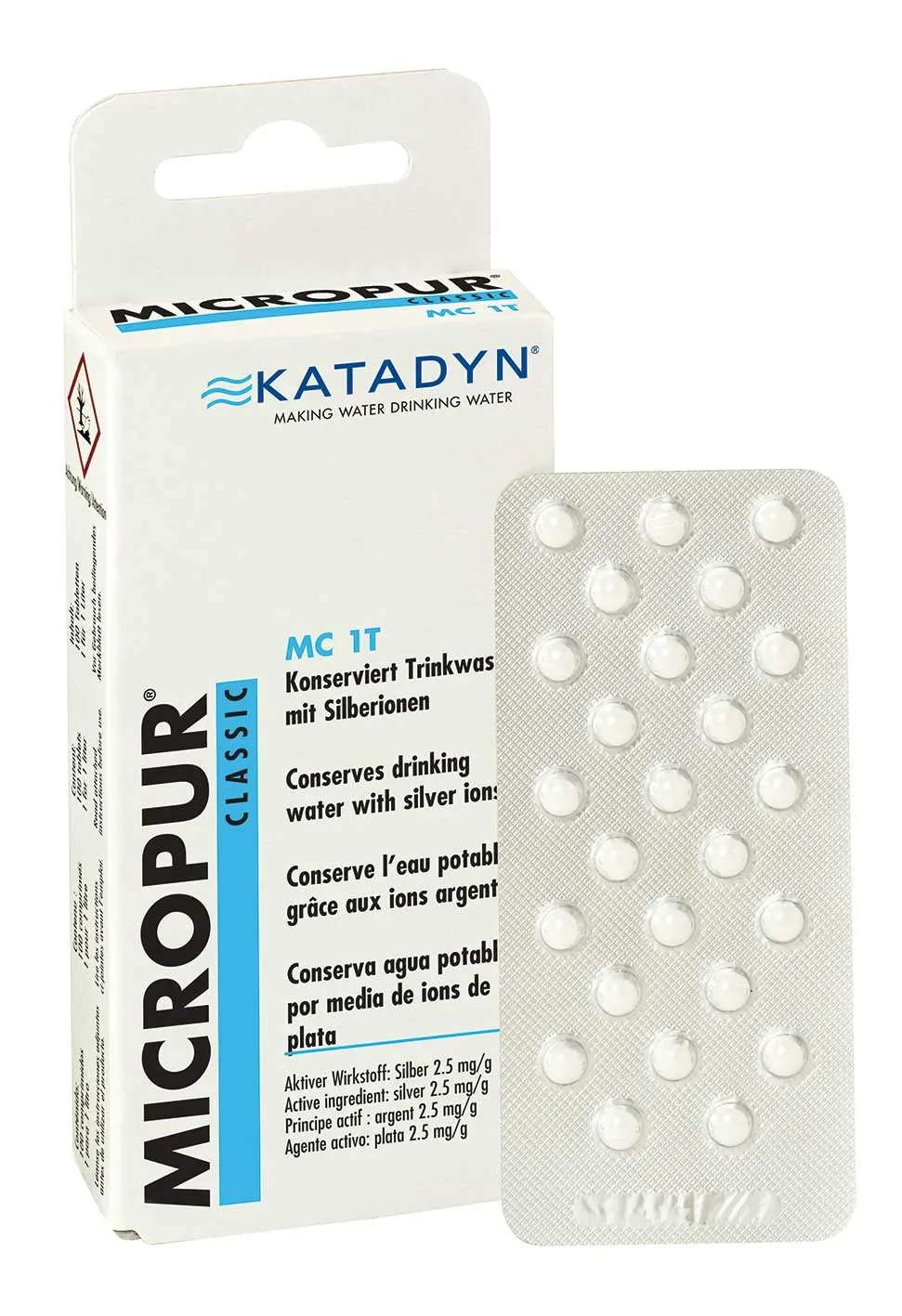 "Water Purification Tablets, 100 Tablets, Water Treatment Tablets image"