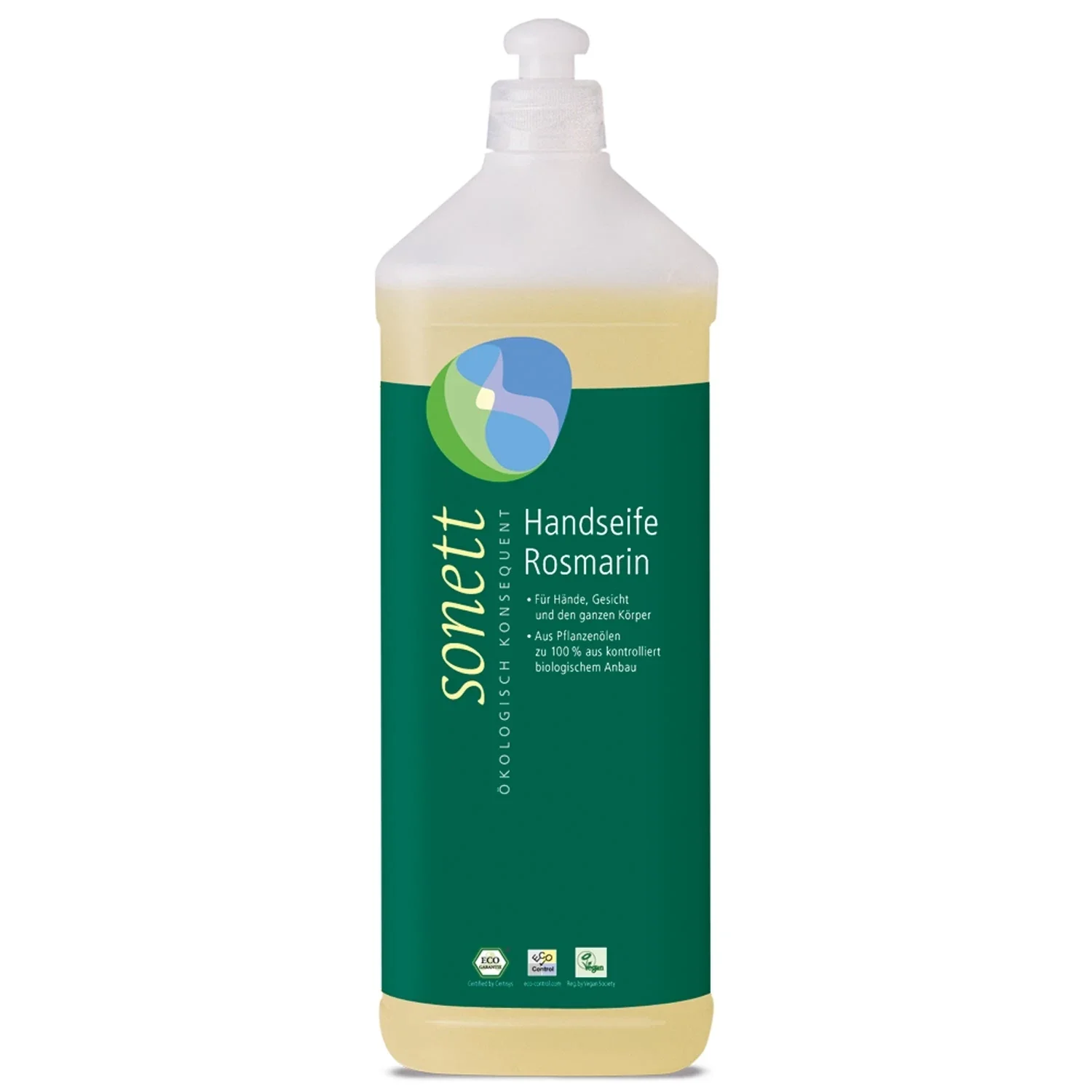 Hand Soap Refill, Liquid Hand Soap Refill, 1 Liter, Rosemary Hand Soap