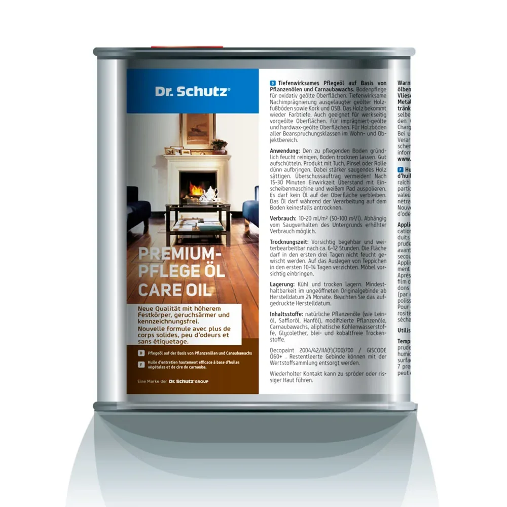 Wood Floor Oil 1 Liter, Premium Wood Care Oil, Hardwood Floor Finish