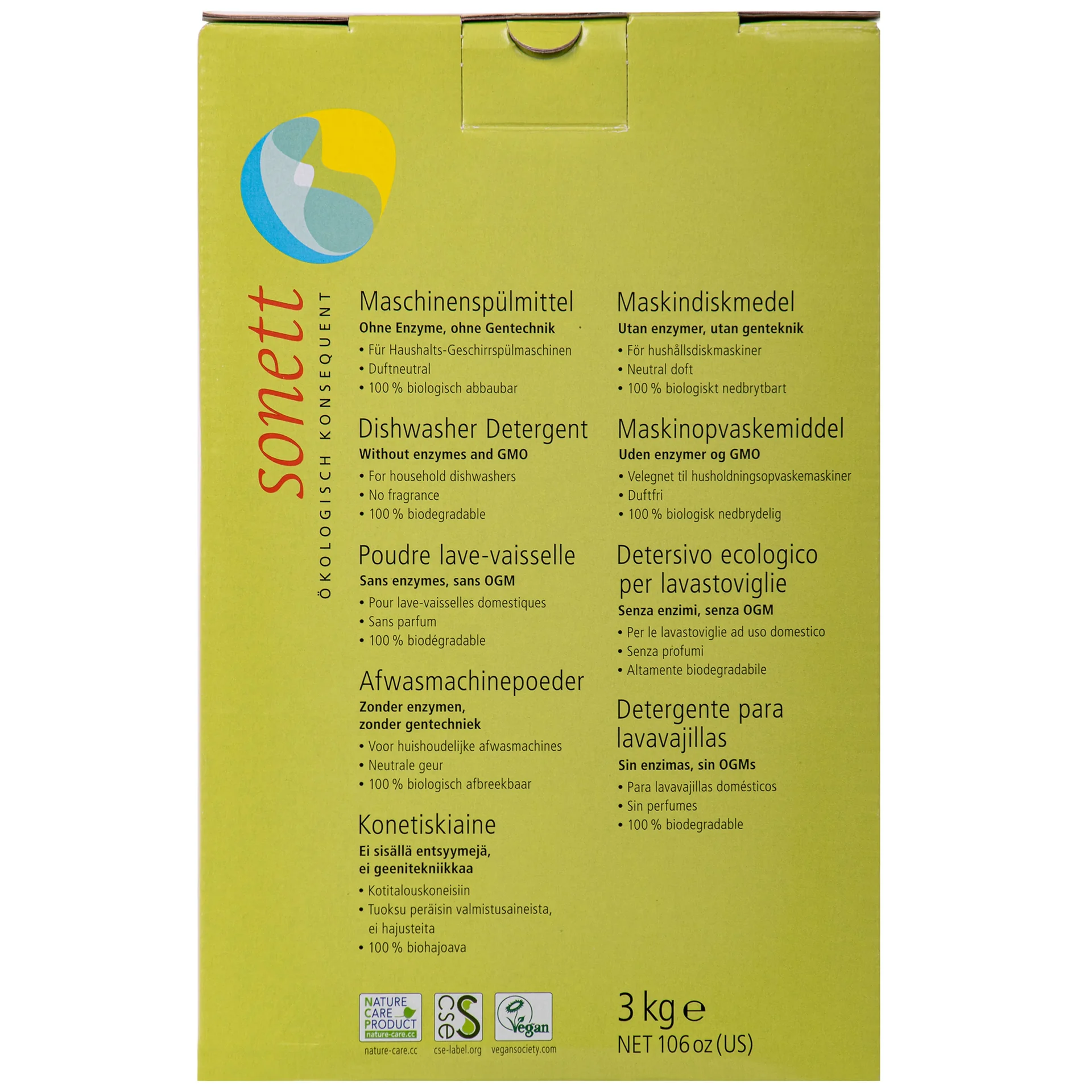 "Dishwasher Rinse Aid 3kg, Rinse Concentrate Powder image"