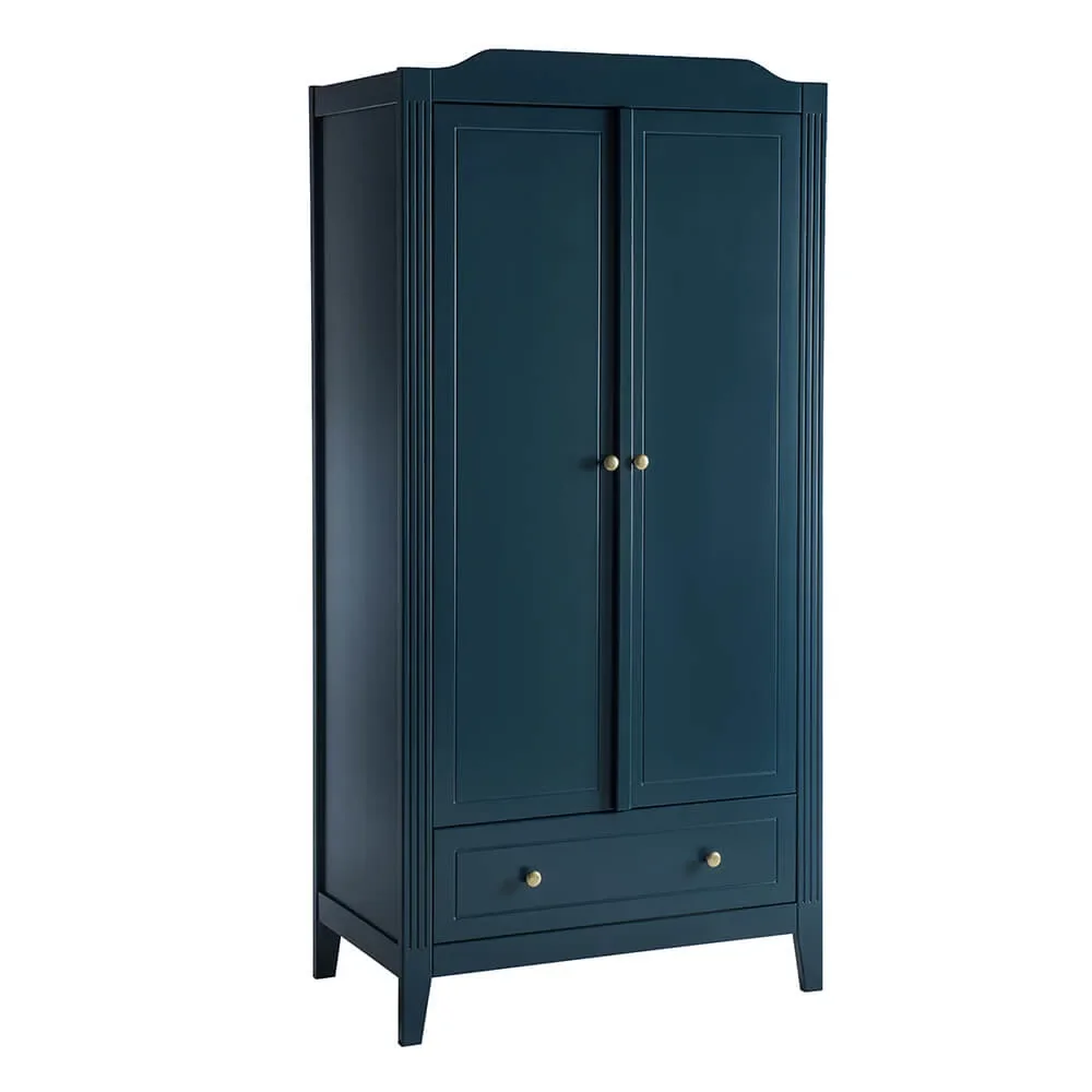 Maison Charlotte Wardrobe Opera 2 doors dark blue