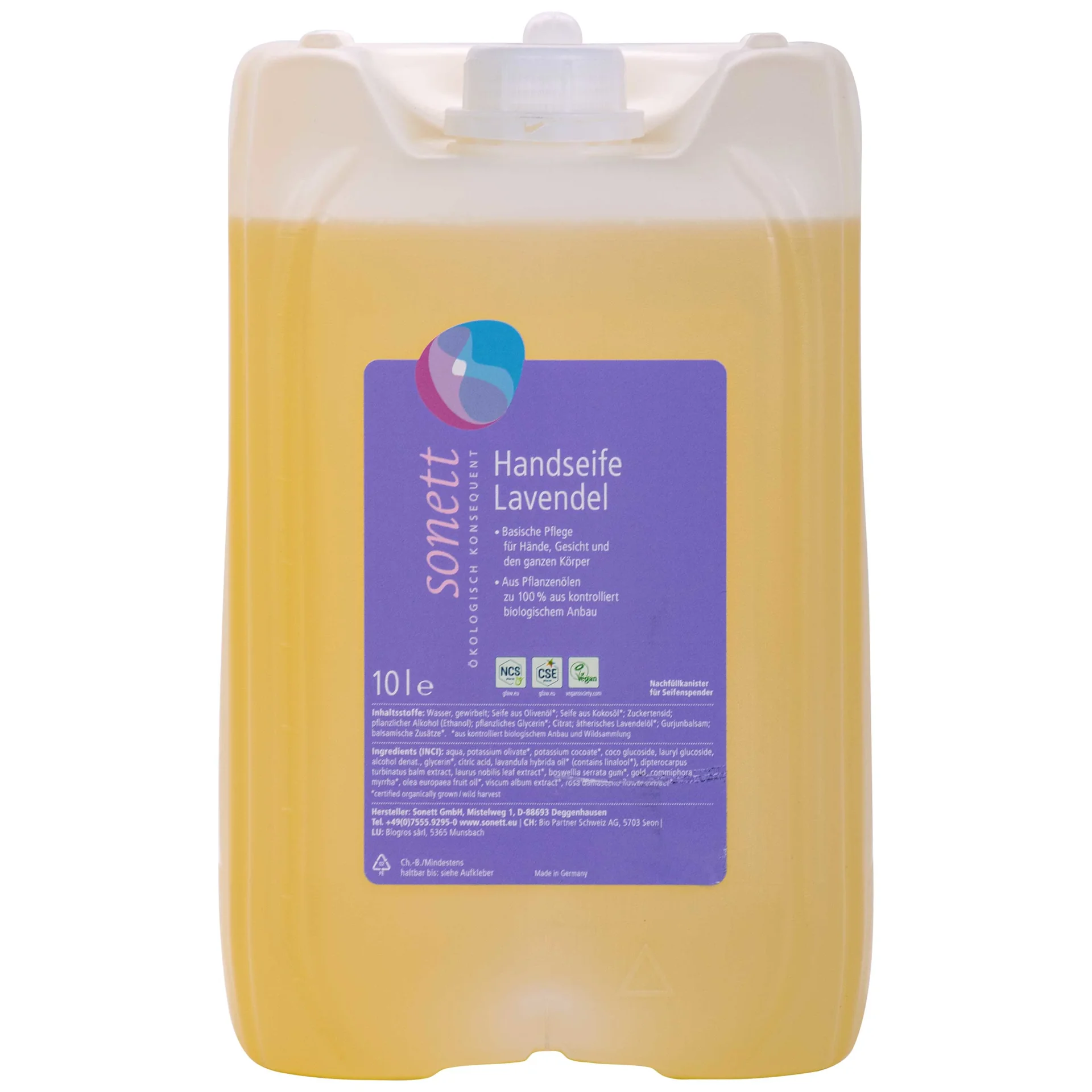 "Hand Soap 10 Liter, Lavender Hand Soap, Liquid Hand Soap, Bulk Hand Soap image"